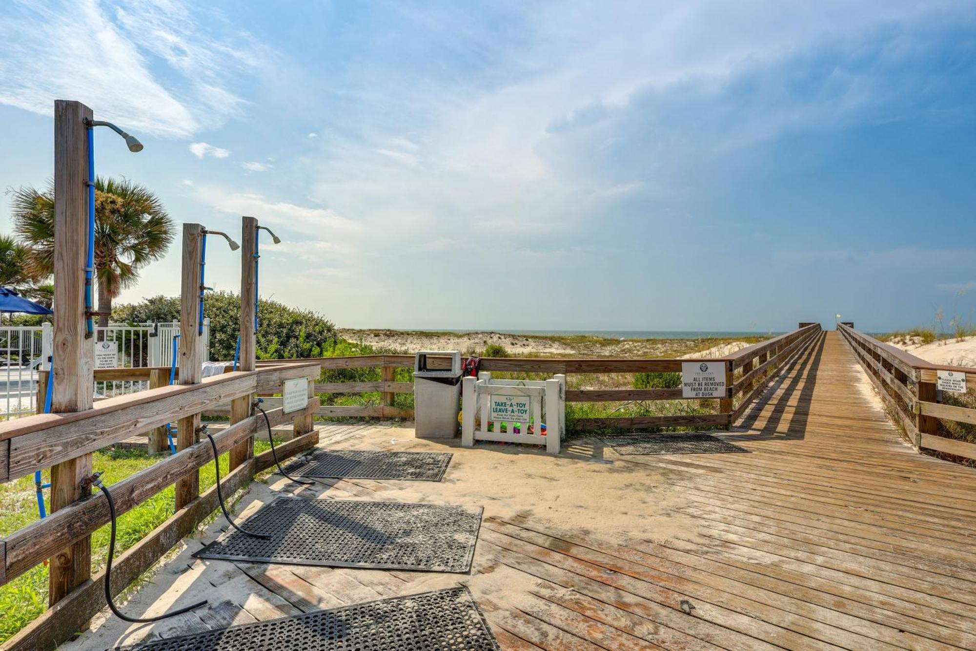 Gulf Shores Condo With Private Balcony On The Beach! Gulf Highlands Eksteriør billede
