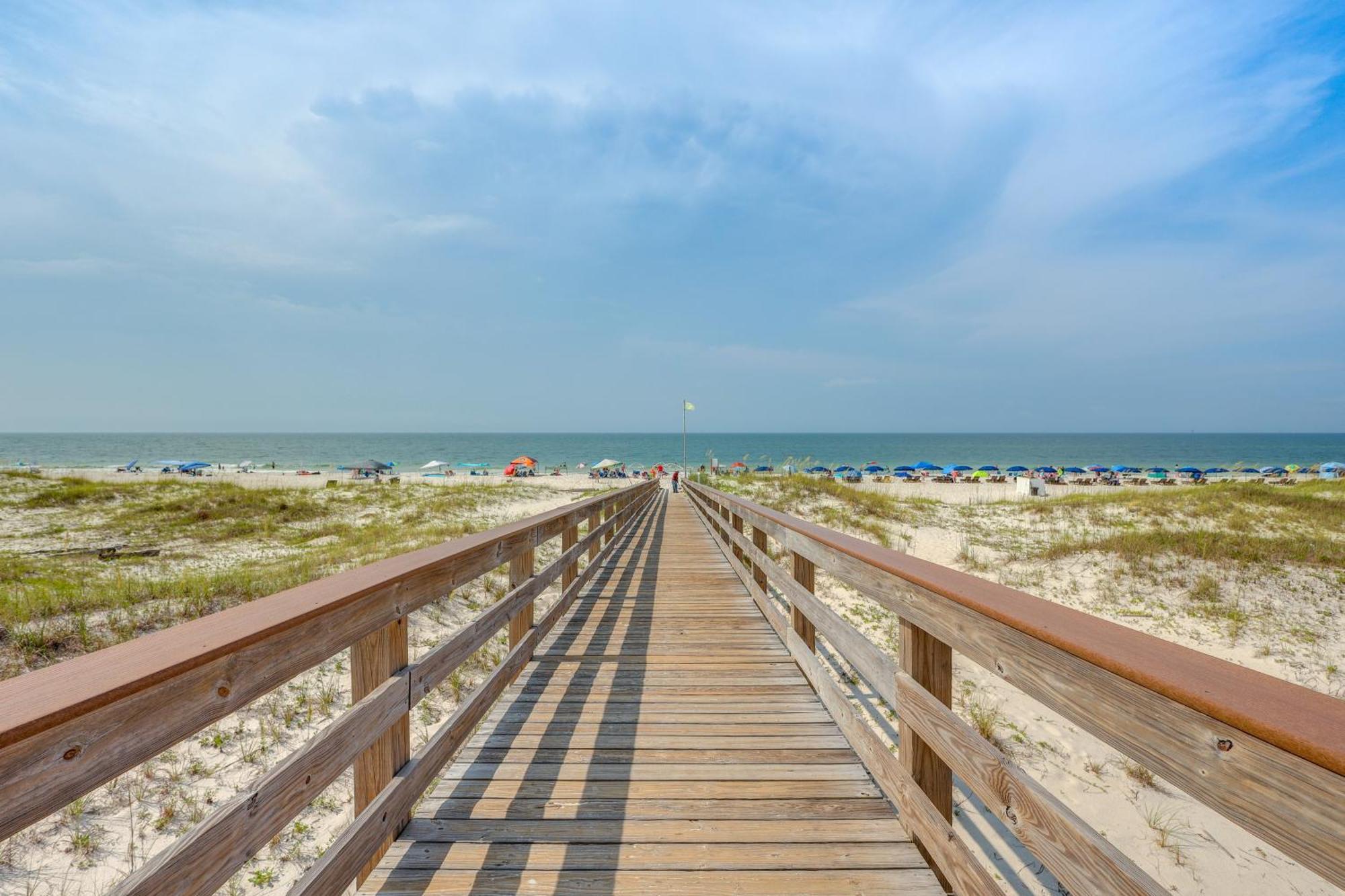 Gulf Shores Condo With Private Balcony On The Beach! Gulf Highlands Eksteriør billede